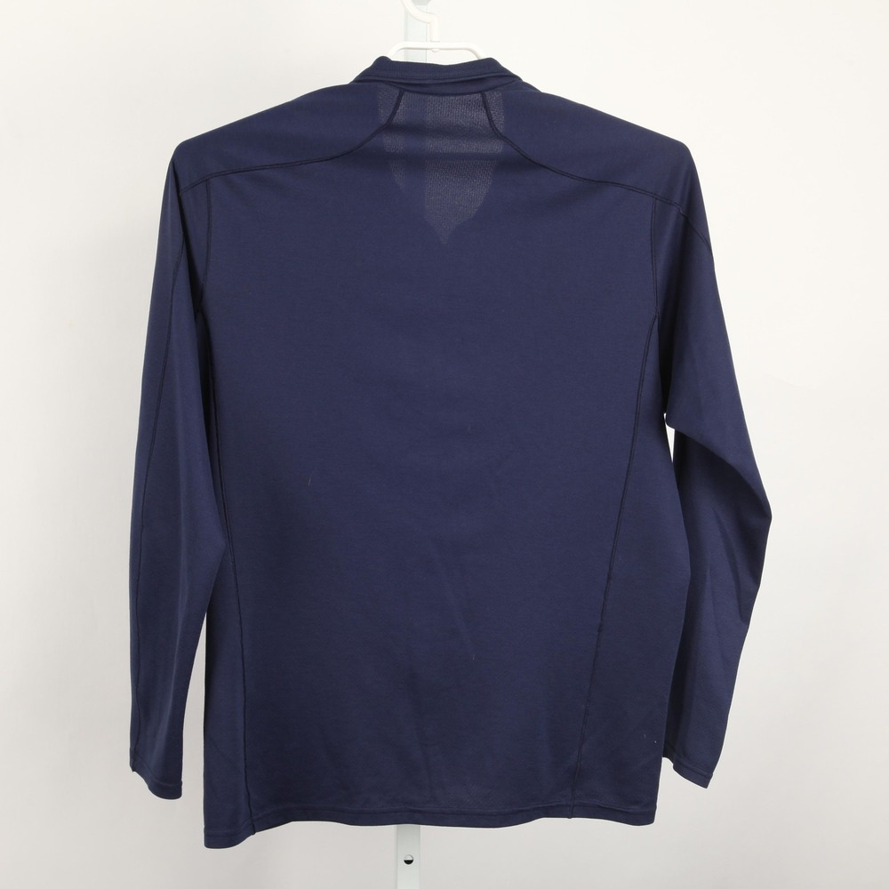 Patagonia Capilene 3 Midweight Shirt Men Large Blue 1/4 Zip Performance Polartec - Picture 4 of 10